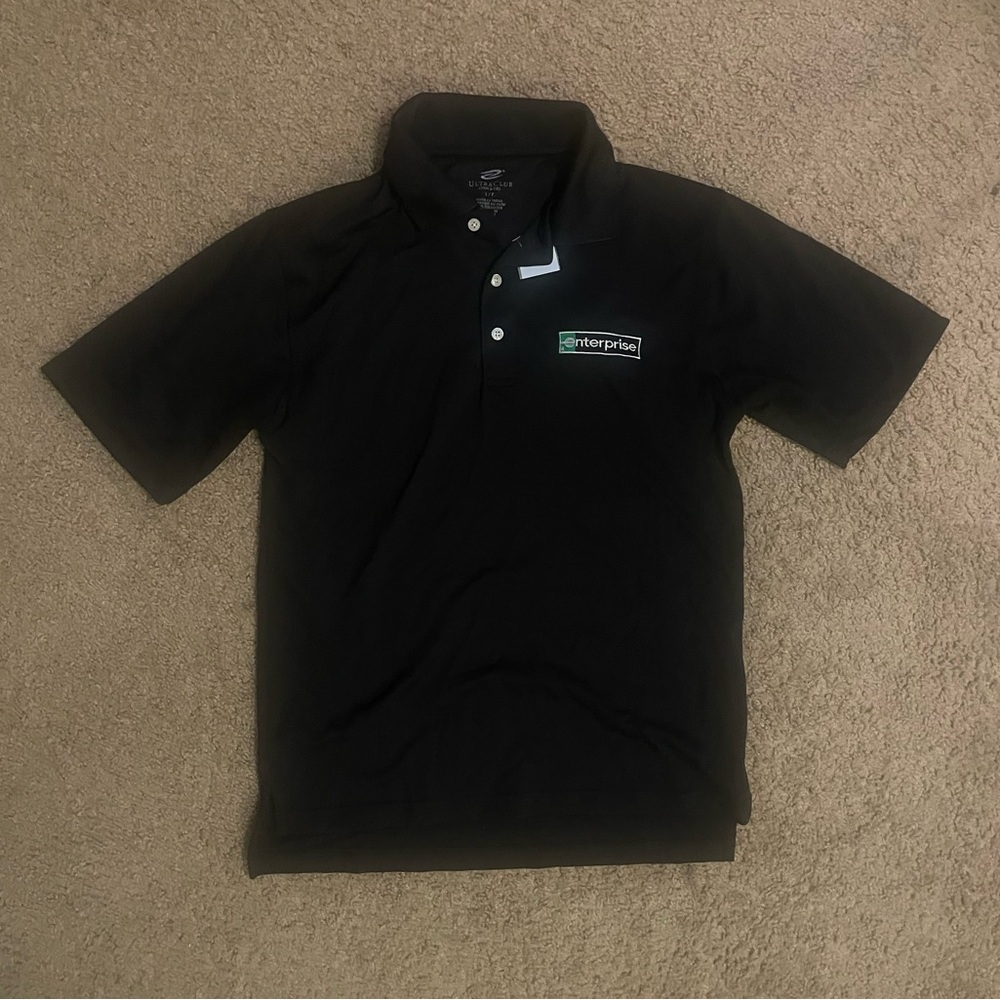 Enterprise Rent A Car Employee Uniform Polo Shirt, Mens Small